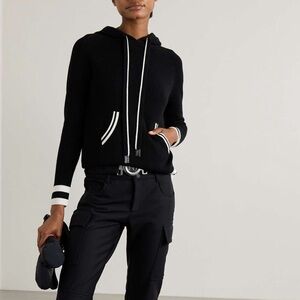 Perfect Moment Hayley two tone merino wool hoodie